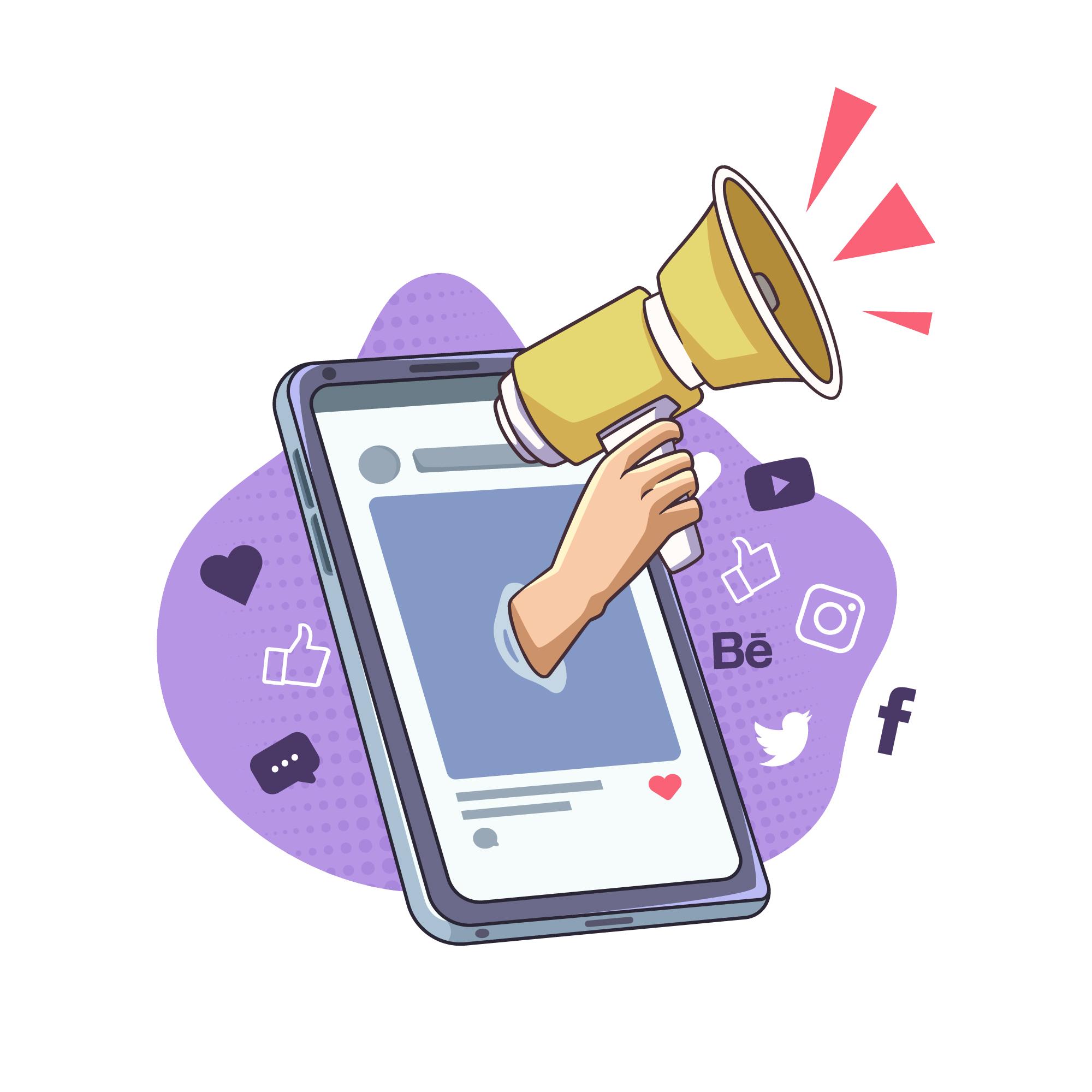 Property marketing illustration
